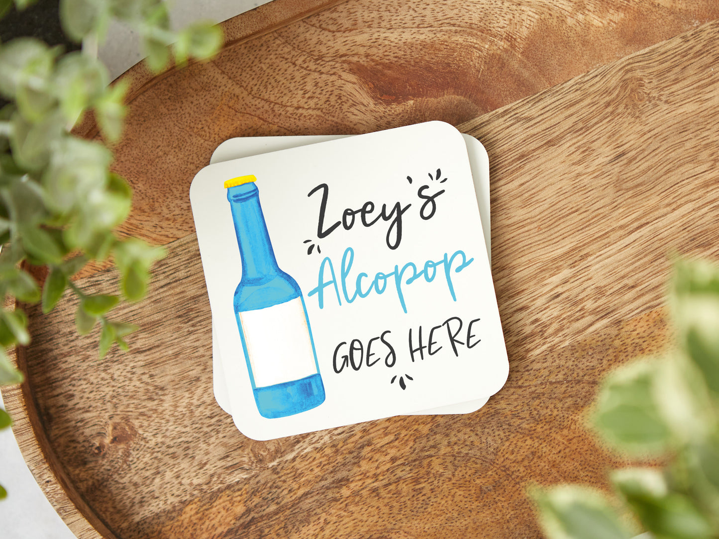 Alcopop Goes Here Coaster