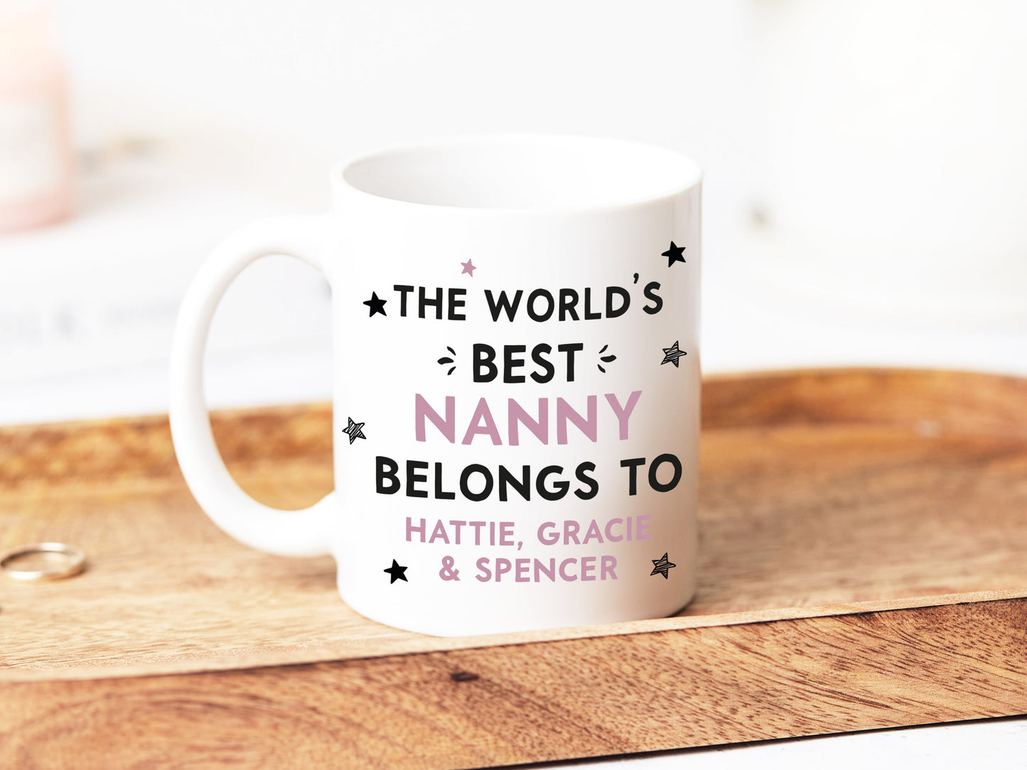 World's Best Nanny Belongs To Mug