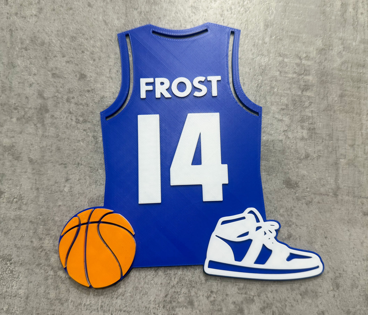 Basketball Jersey Wall Sign