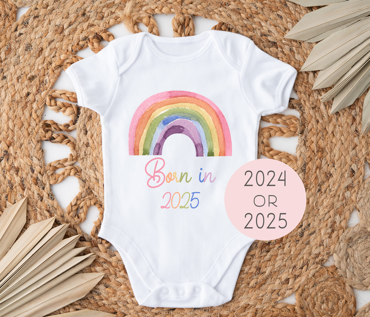 Born in 2024 or 2025 Baby Vest