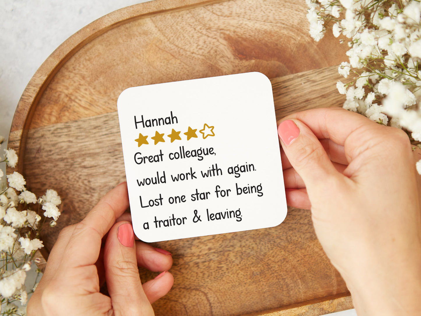 Colleague Review Coaster