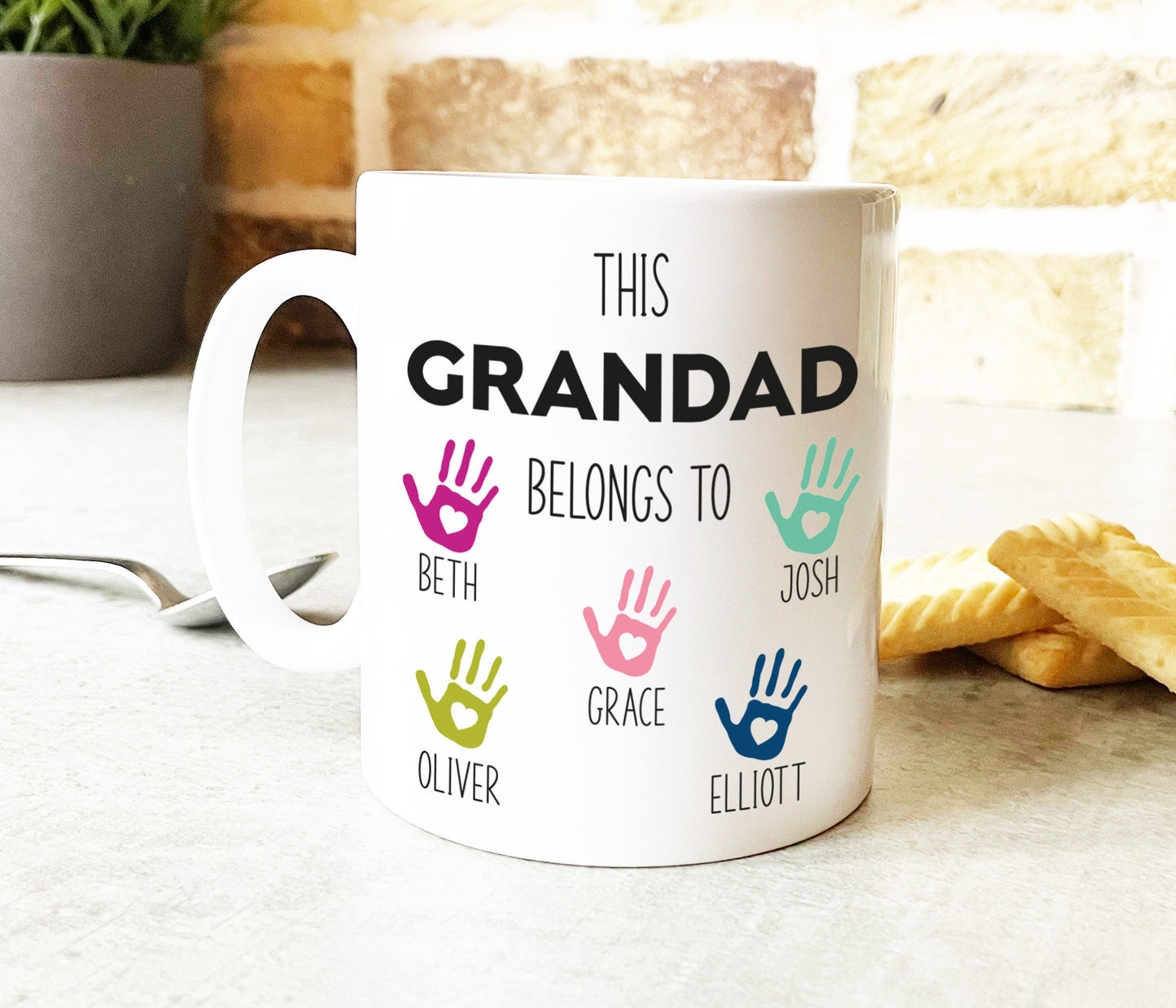 Grandad Belongs To Mug