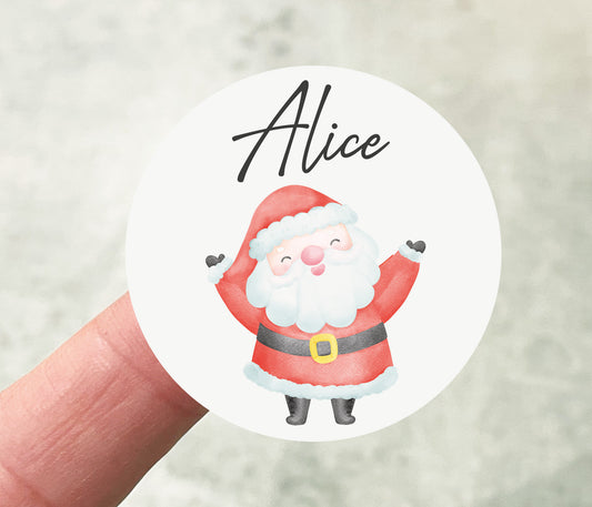 Santa Stickers