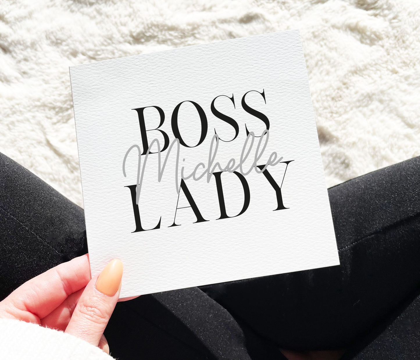 Boss Lady Card