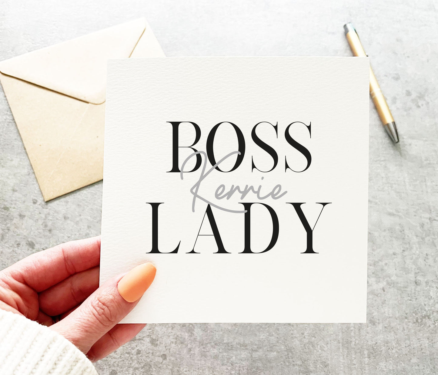 Boss Lady Card