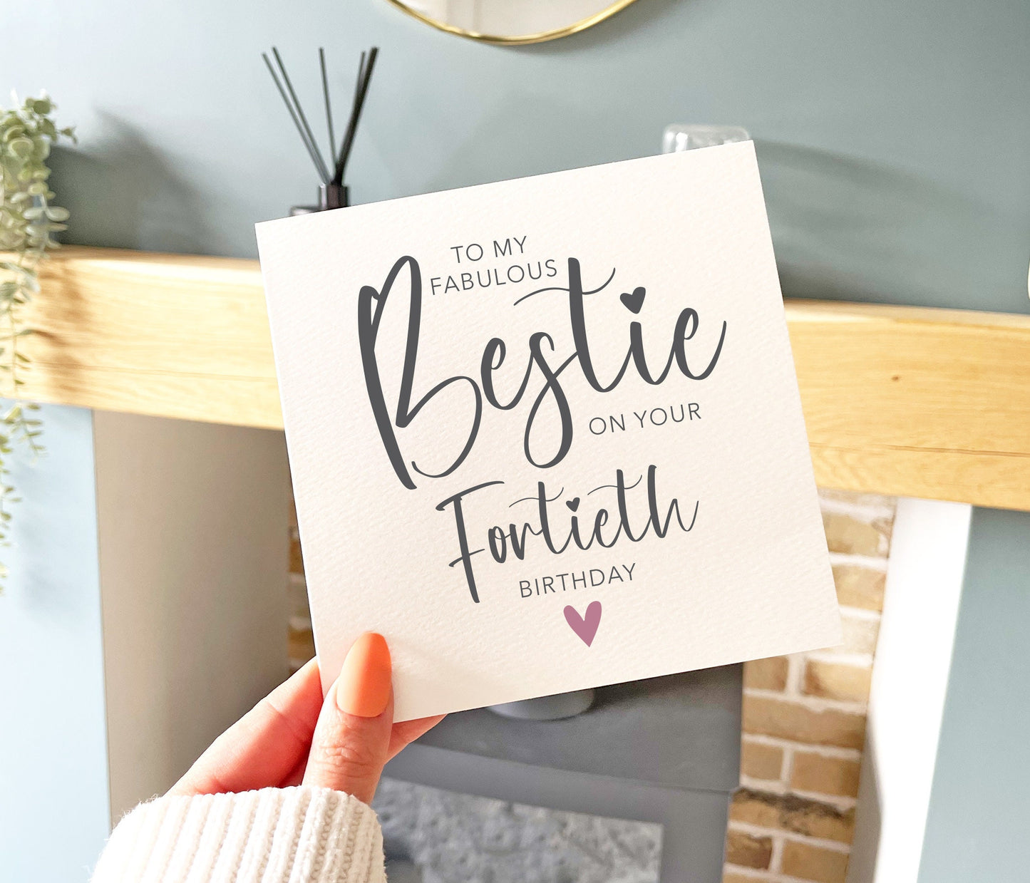 Bestie Fiftieth Birthday Card