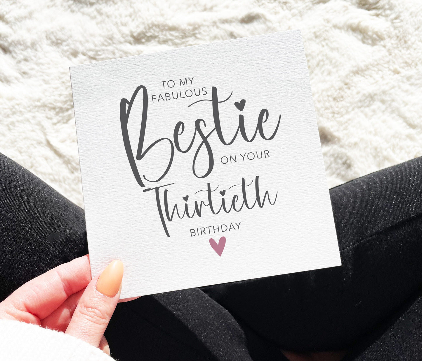 Bestie Fiftieth Birthday Card