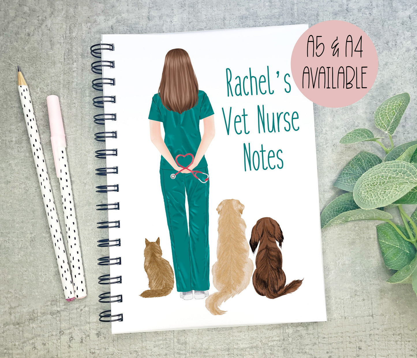 Vet Nurse Notebook