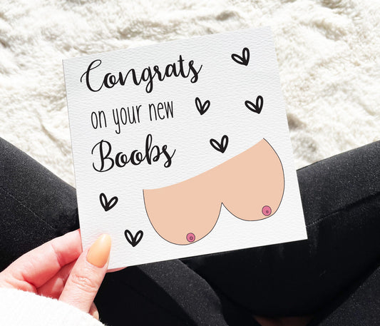 Boob Job Card