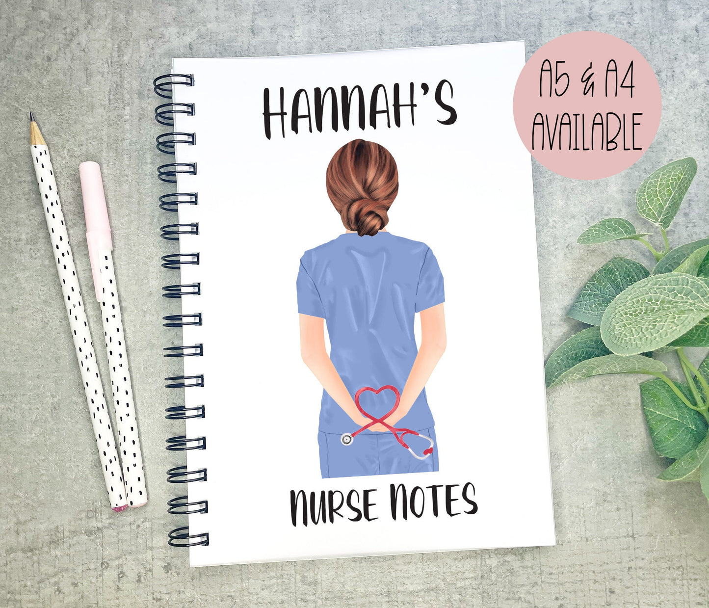 Nurse Notes Notebook