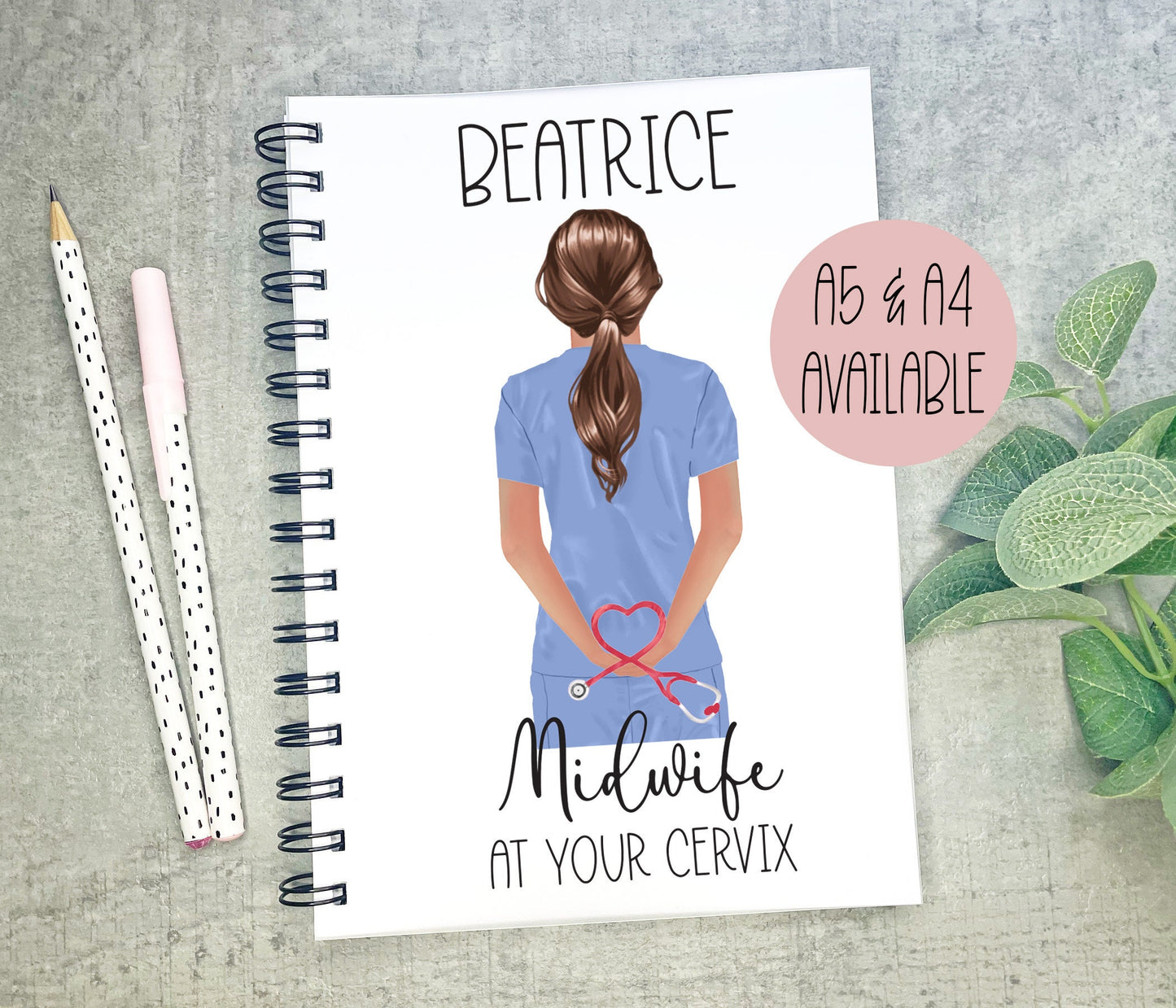 Midwife At Your Cervix Notebook