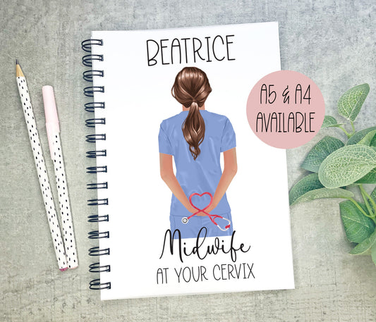 Midwife At Your Cervix Notebook