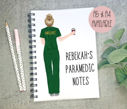 Paramedic Coffee Notebook