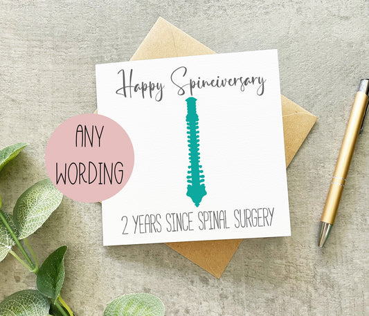 Spineiversary Card