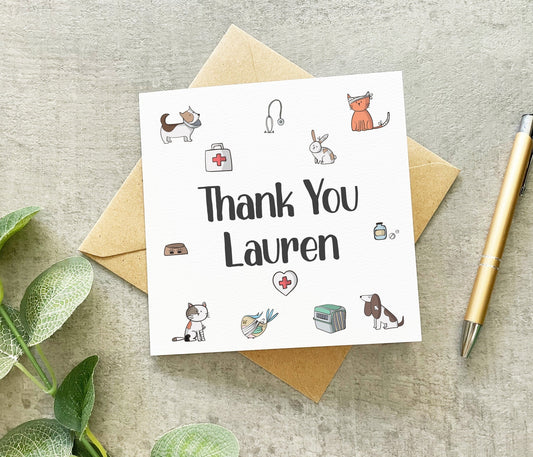 Vet Thank You Card