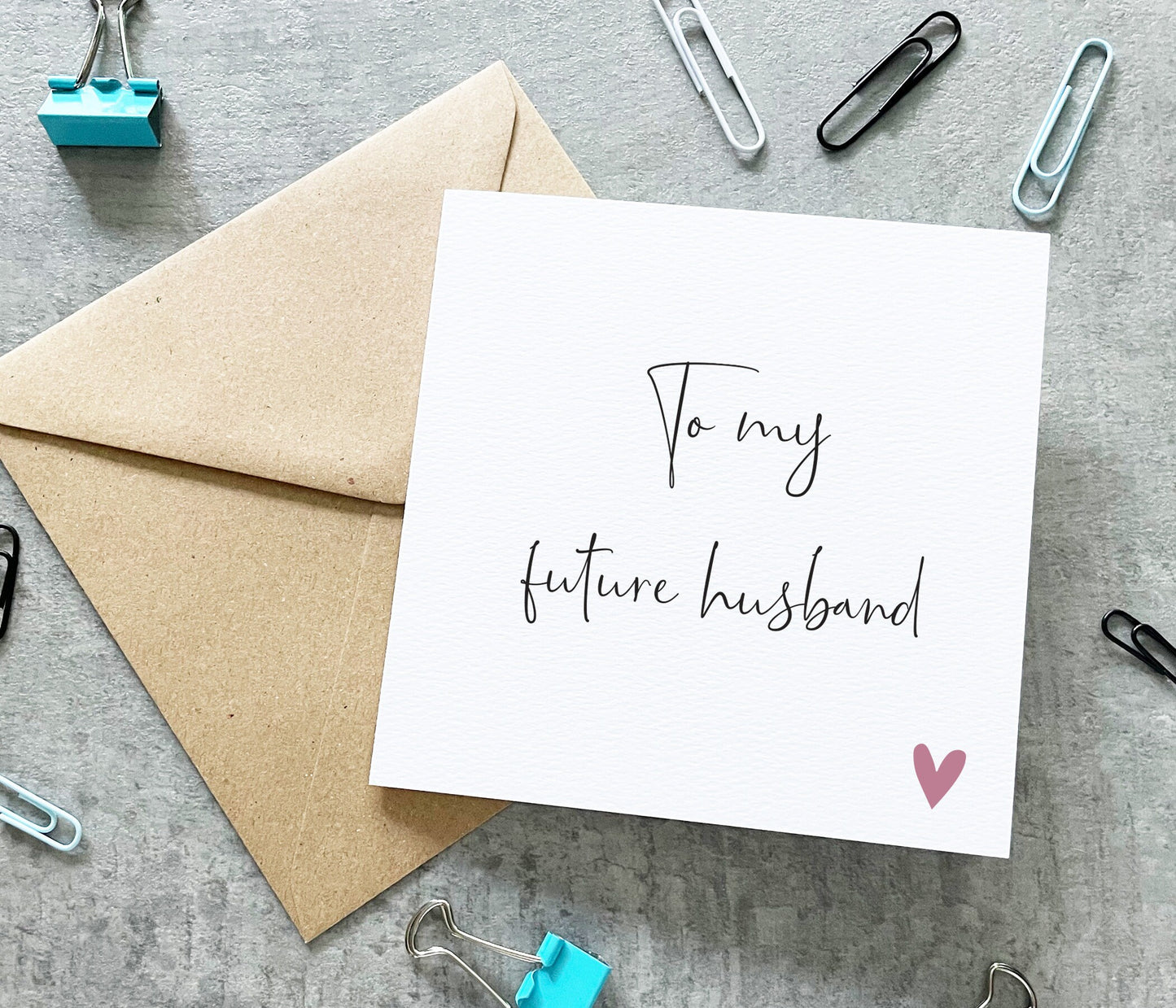 To My Future Husband Card