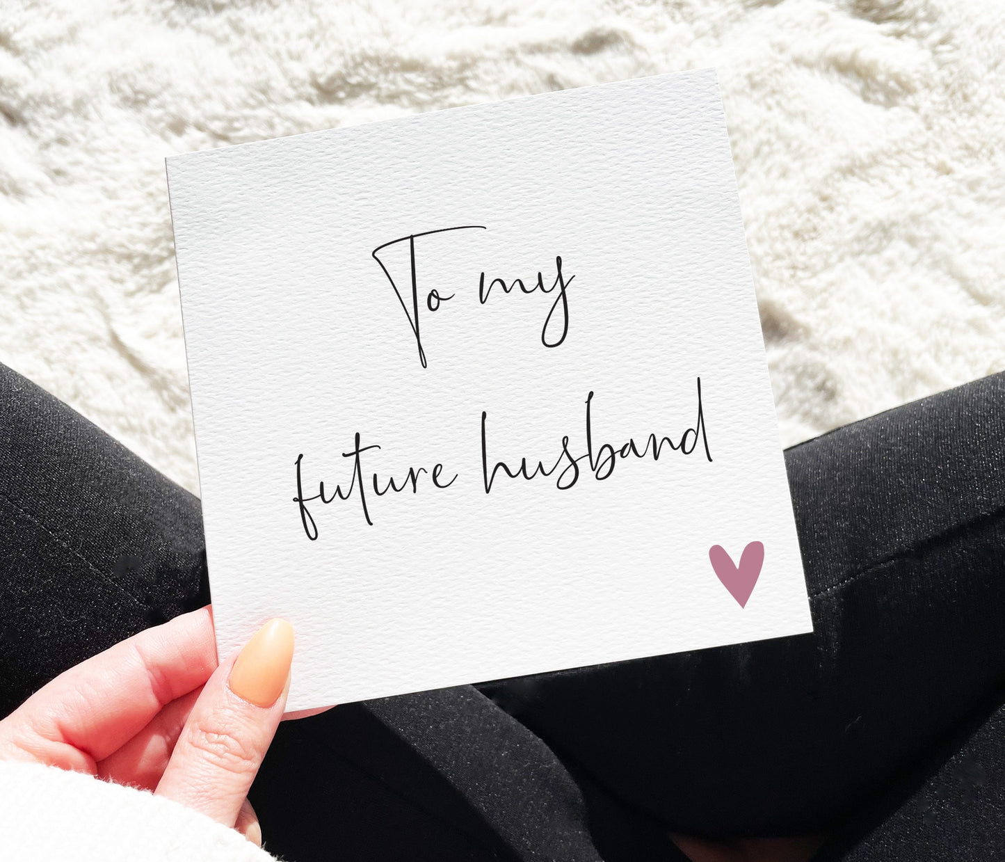 To My Future Husband Card