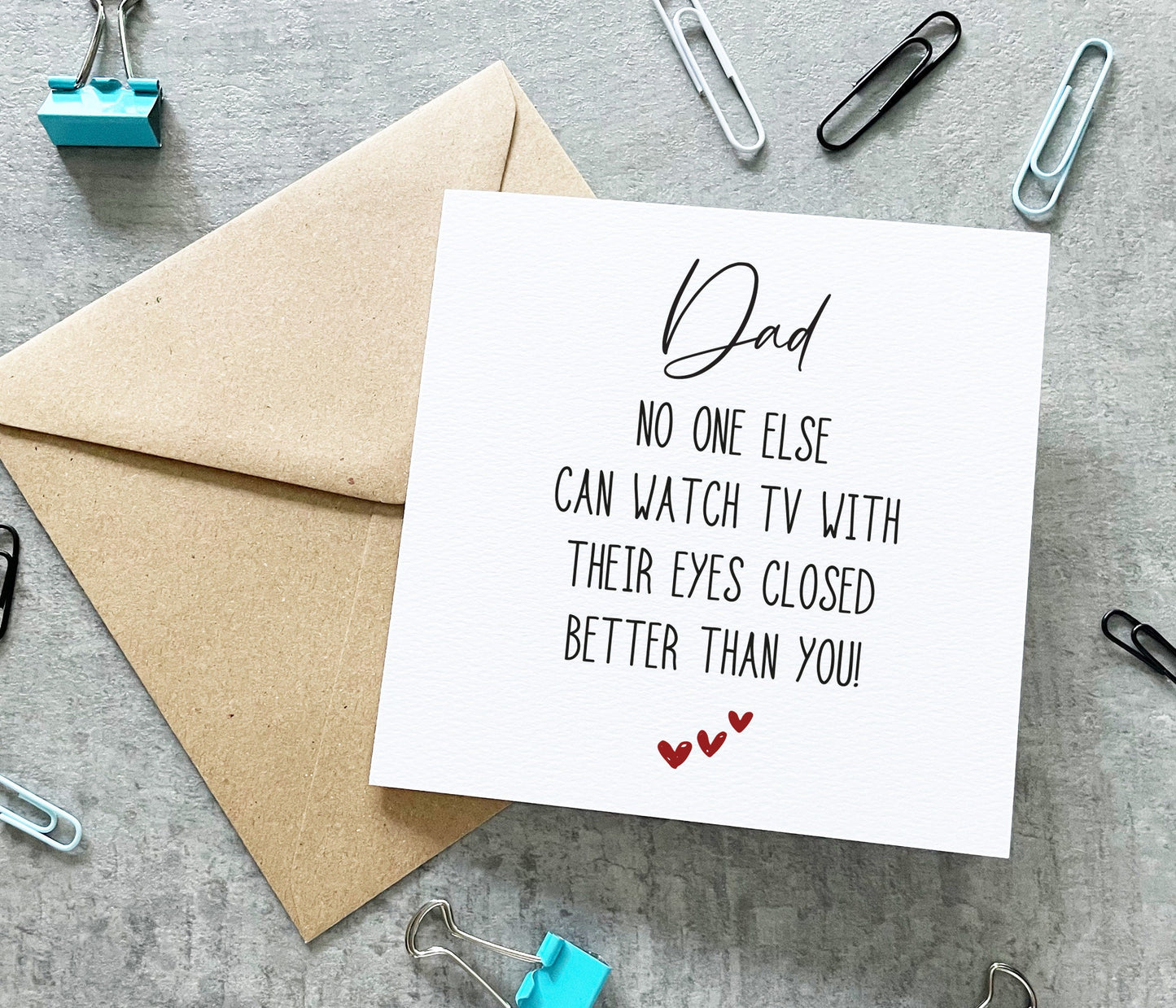 Funny Dad Card