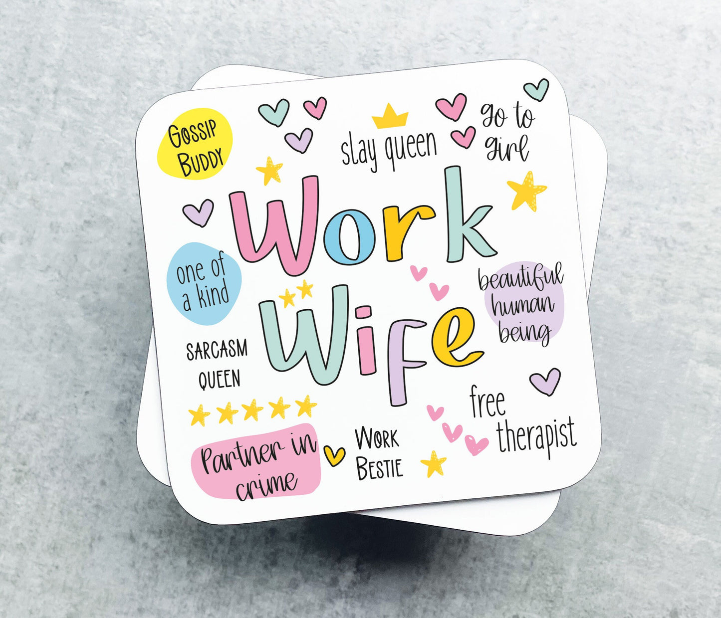 Work Wife Coaster