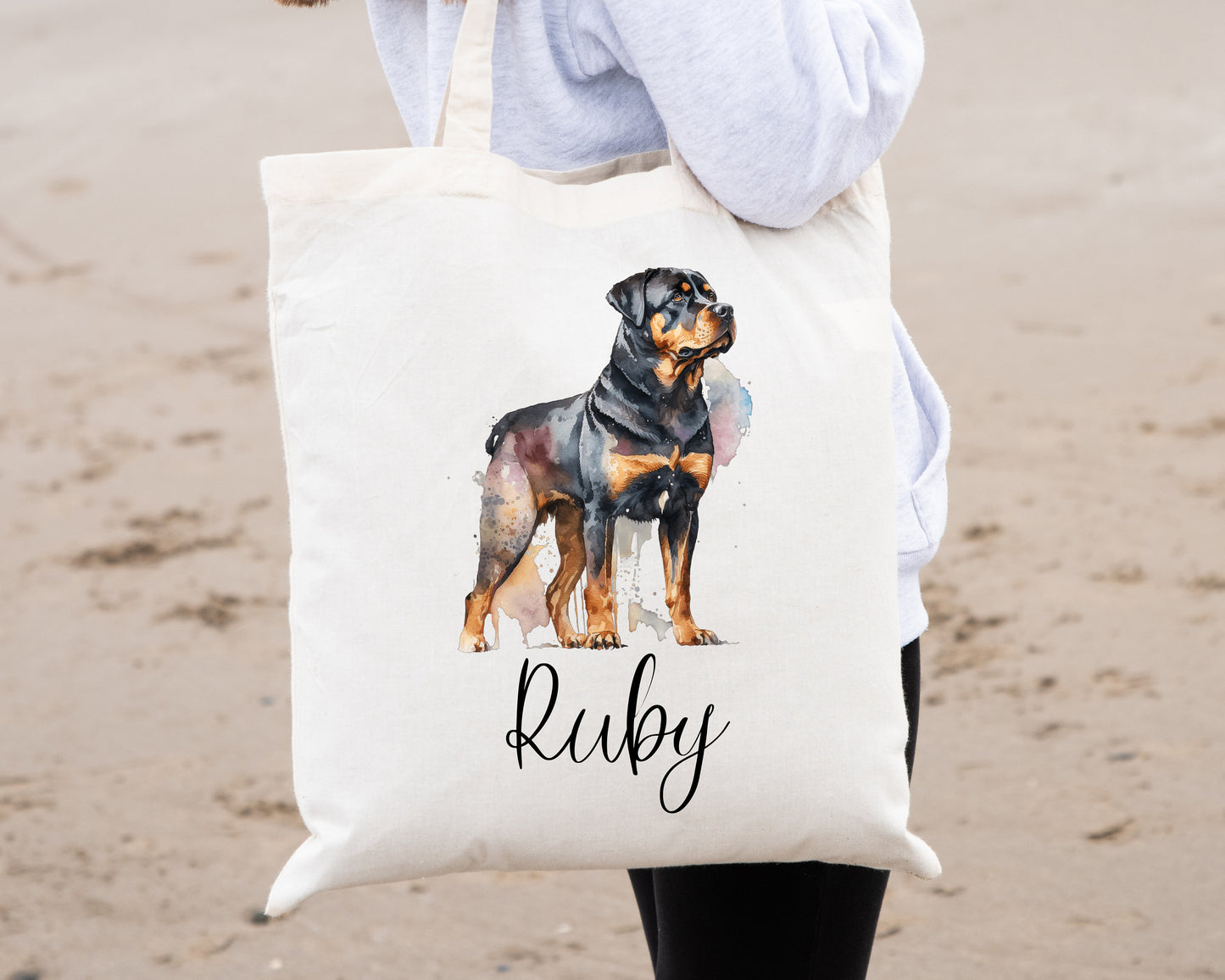 Rottweiler Tote Bag