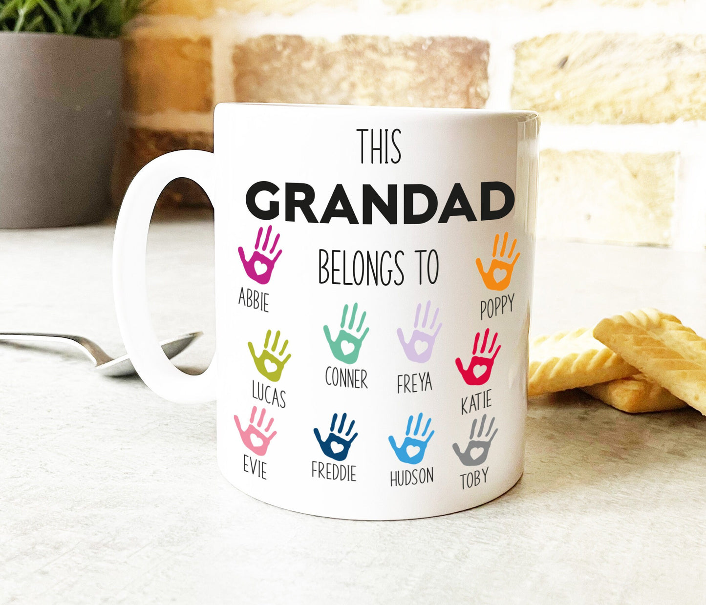 Grandad Belongs To Mug