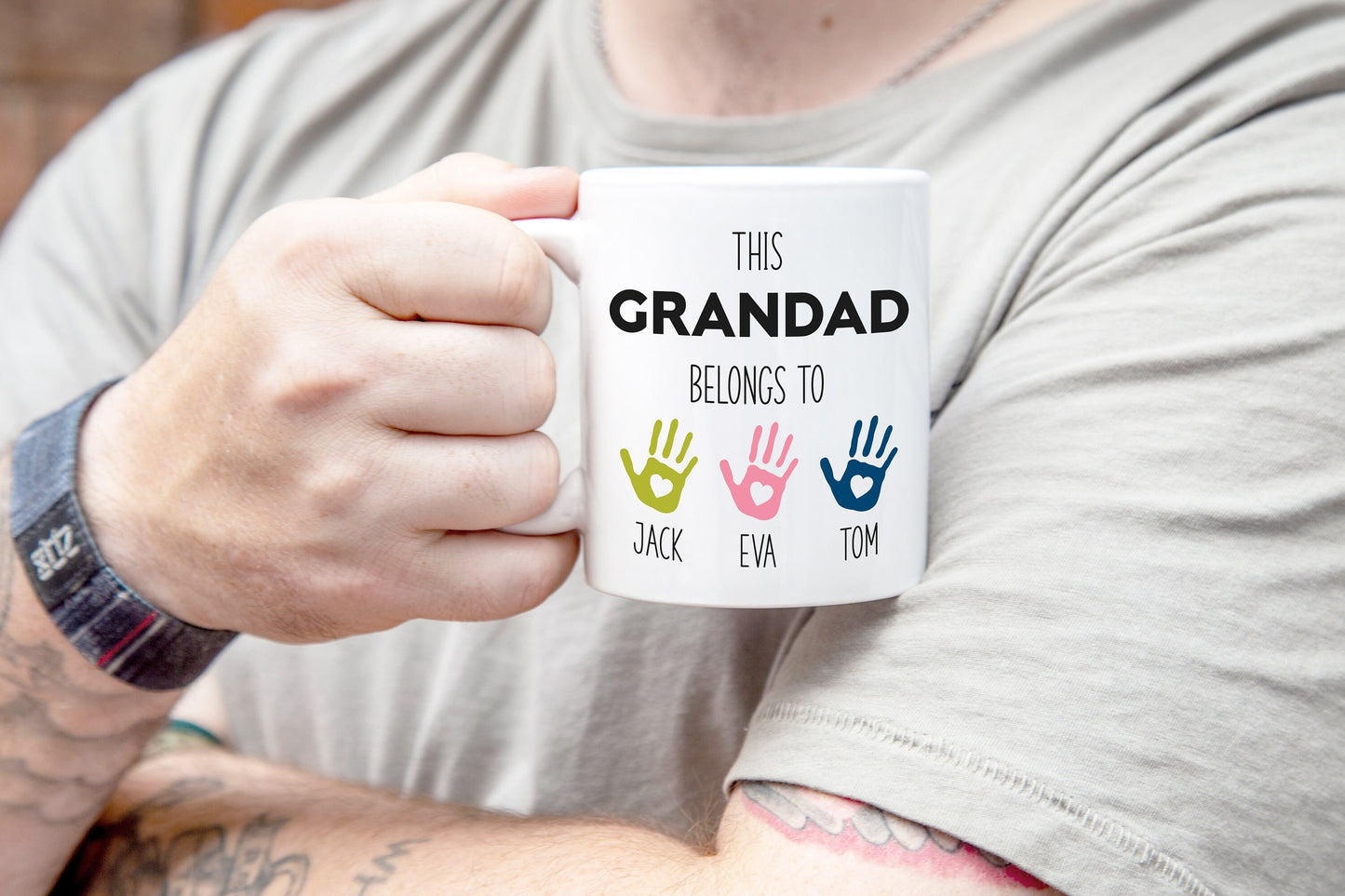 Grandad Belongs To Mug