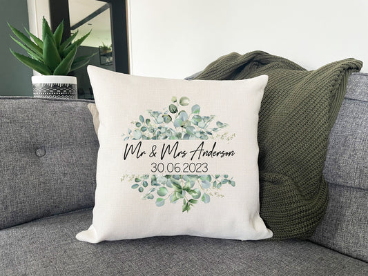 Rustic Wedding Cushion