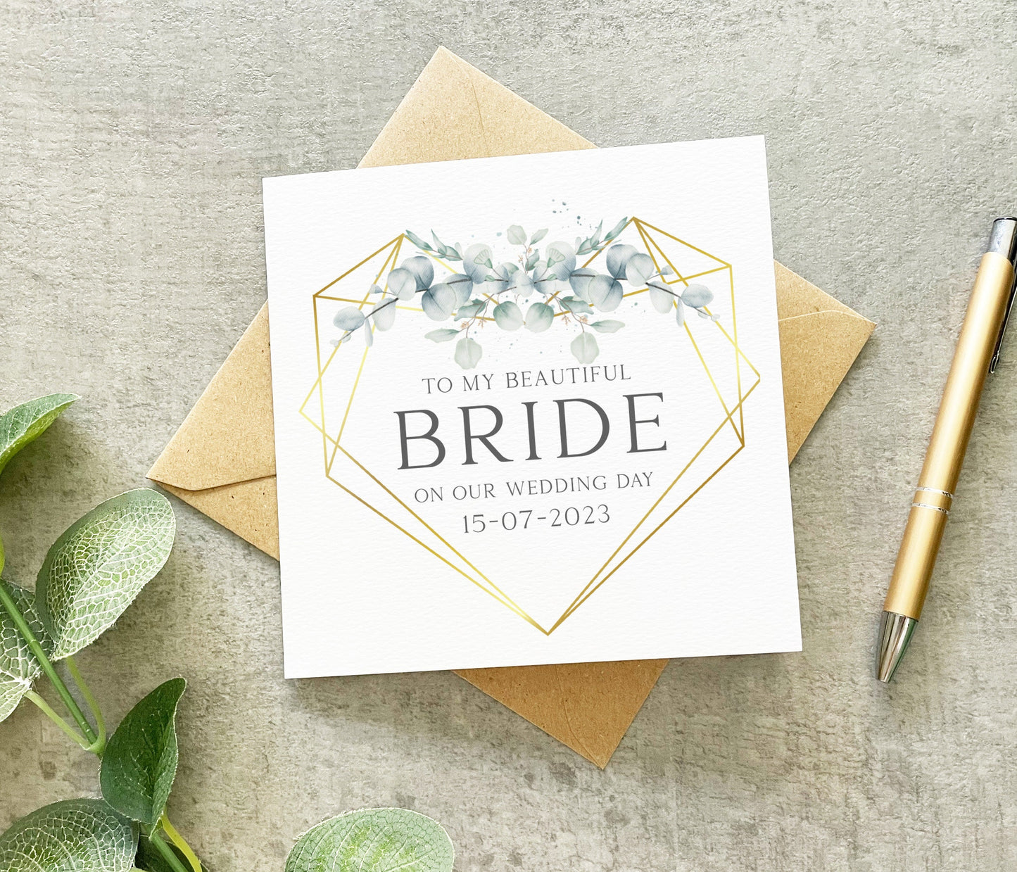 My Beautiful Bride Card