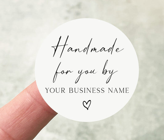 Handmade With Love Stickers