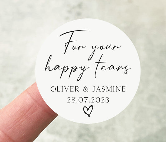 Happy Tears Stickers