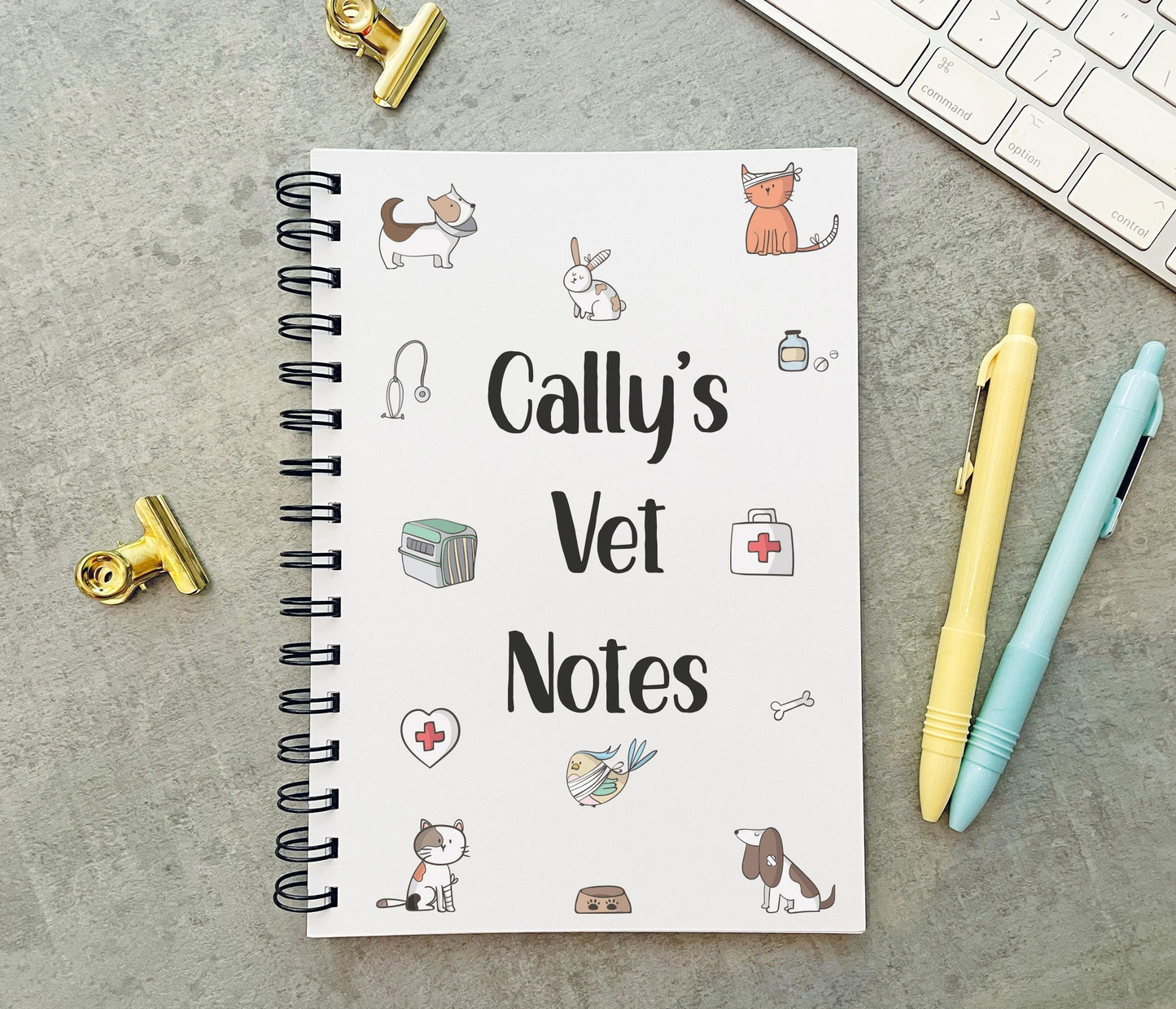 Vet Notes Notebook