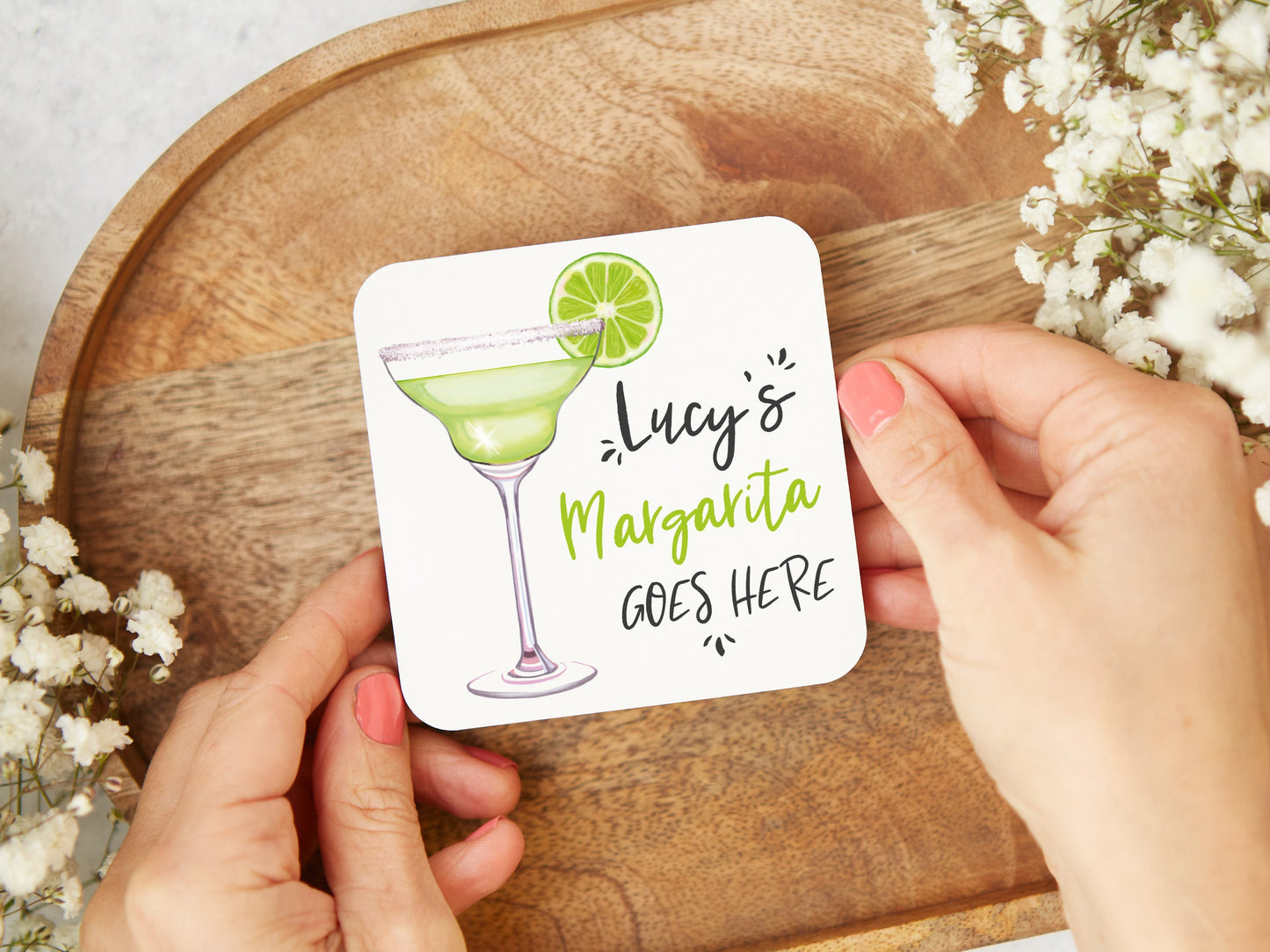 Margarita Goes Here Coaster