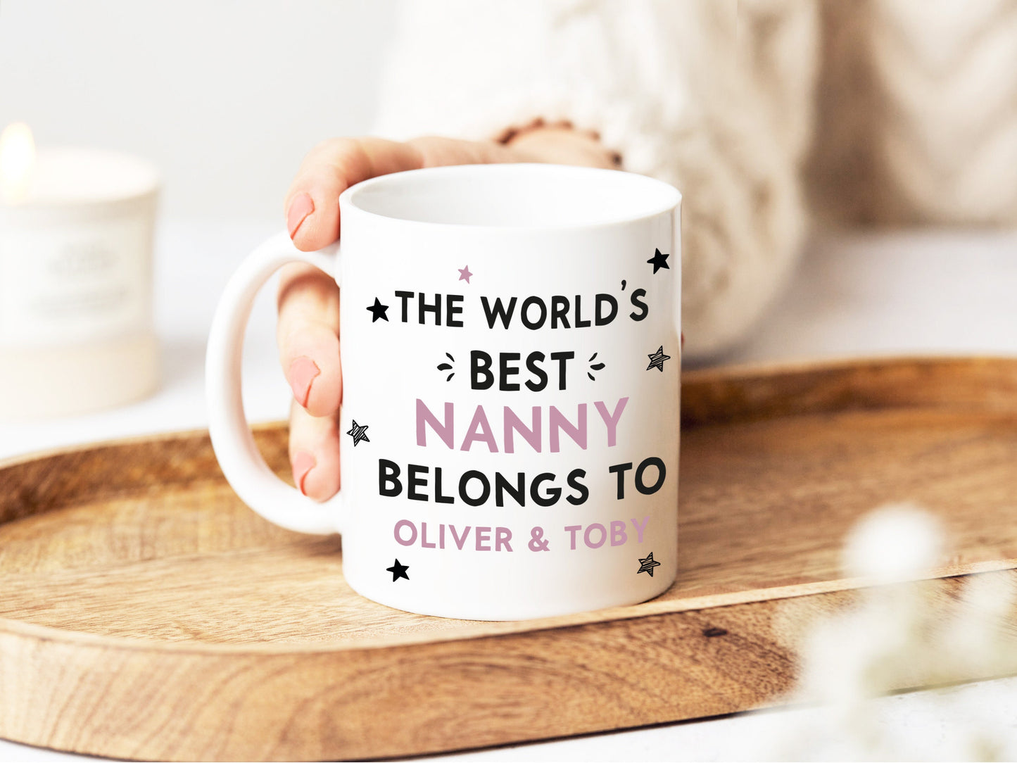 World's Best Nanny Belongs To Mug