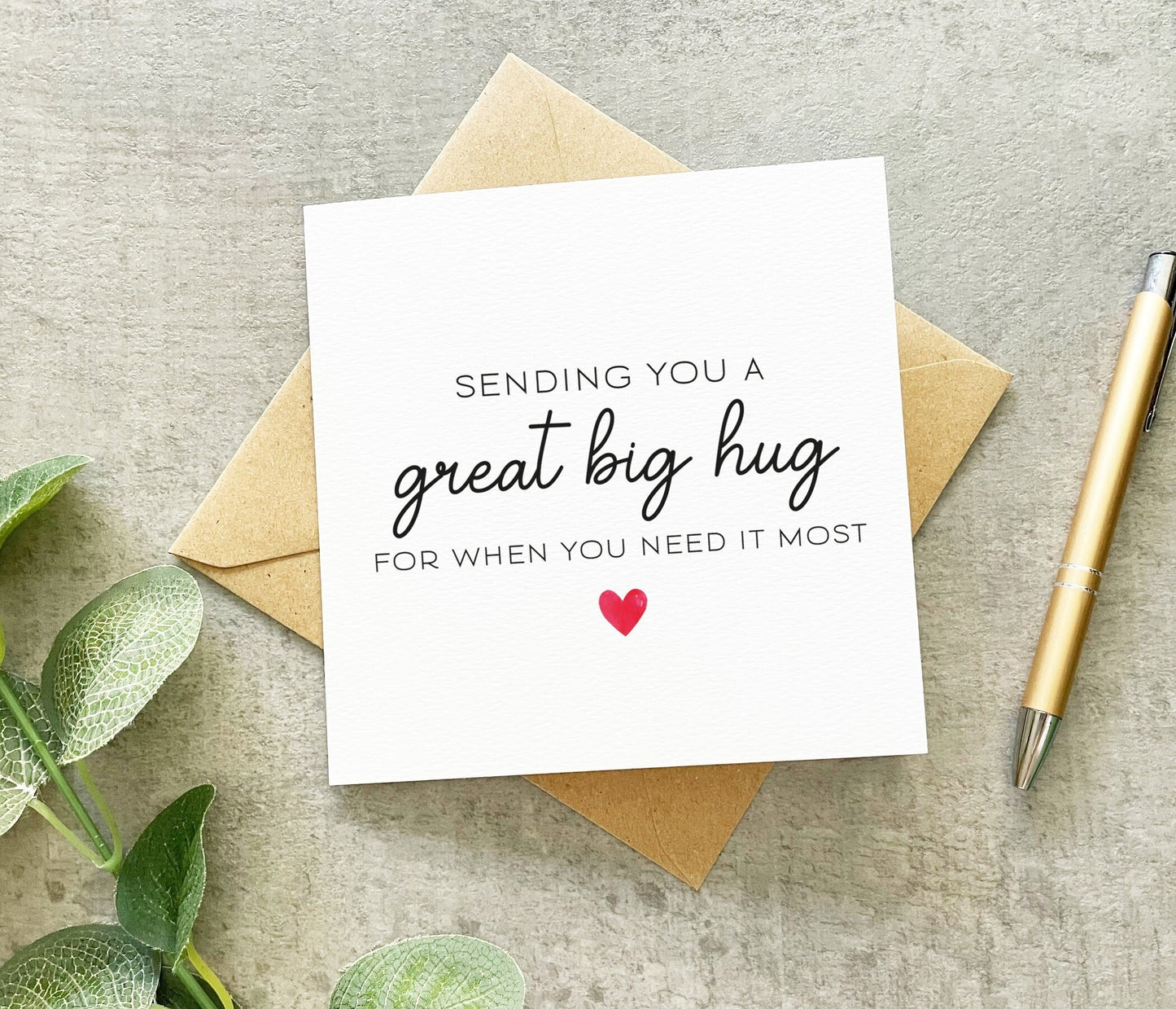 Sending You A Great Big Hug Card