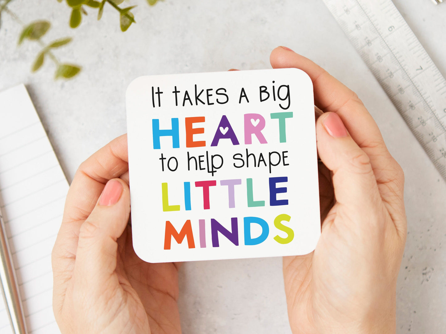 Big Heart Little Minds Coaster