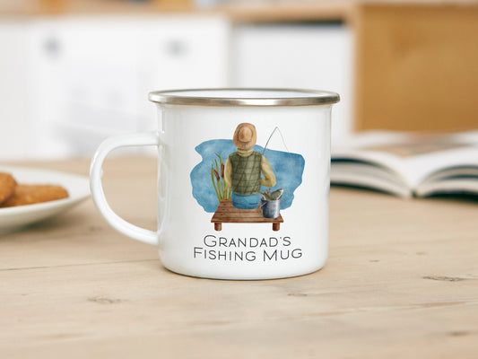 Grandad's Fishing Mug