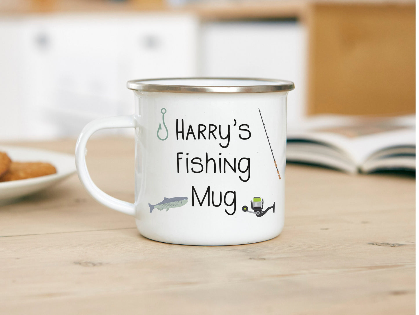 Personalised Fishing Mug