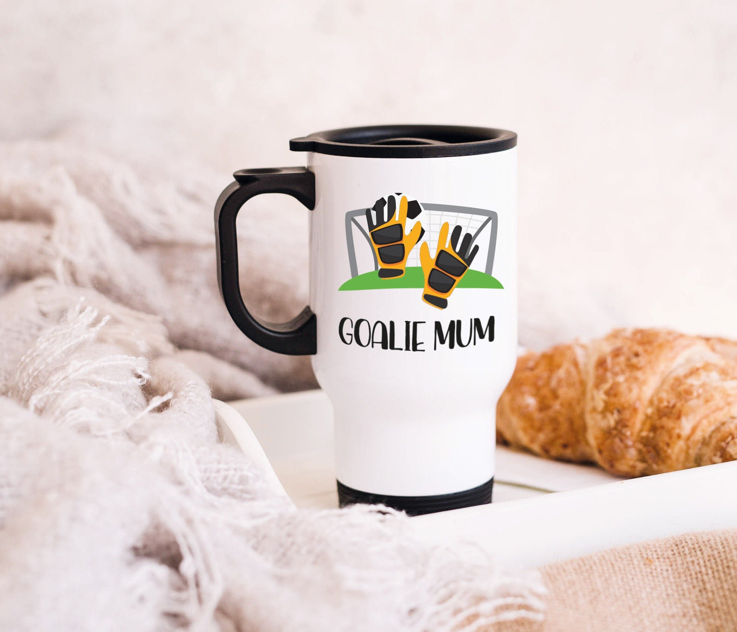 Goalie Mum Travel Mug