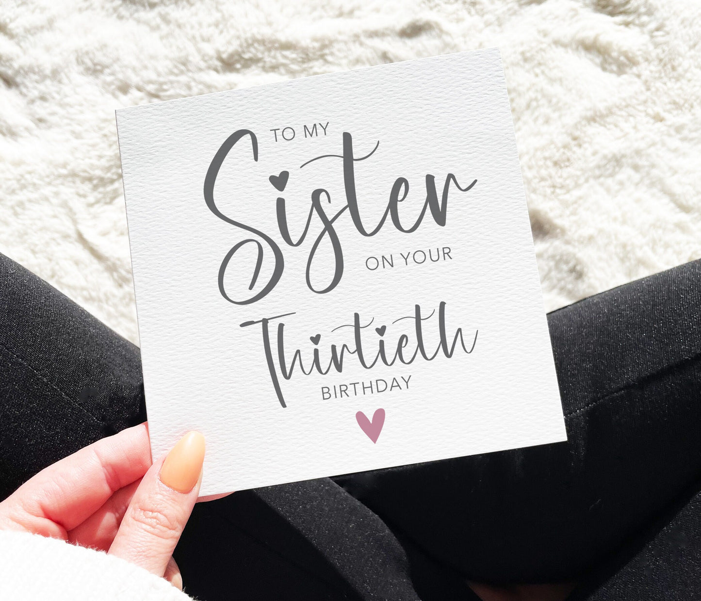 Sister Birthday Card