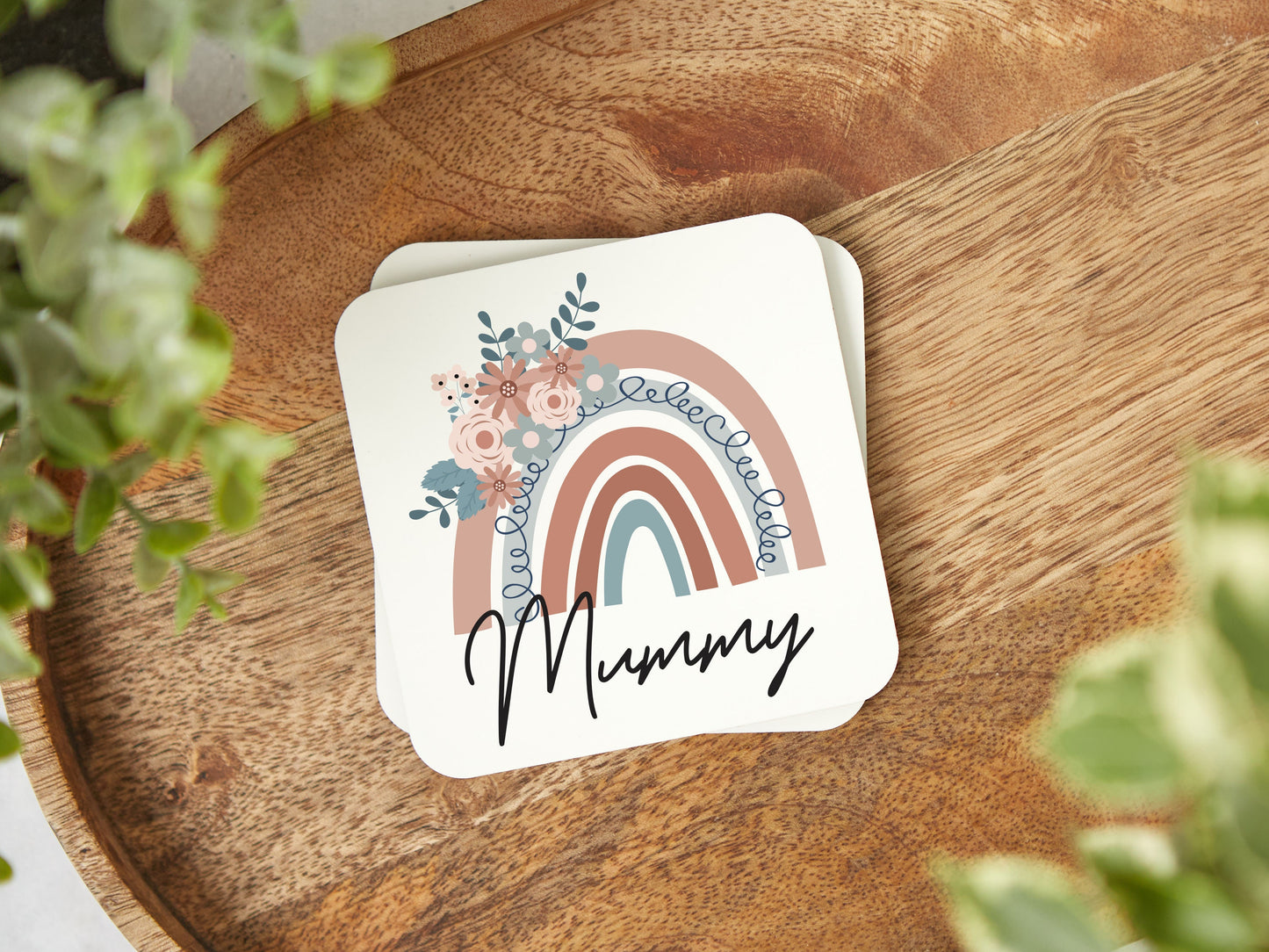 Mummy Rainbow Coaster