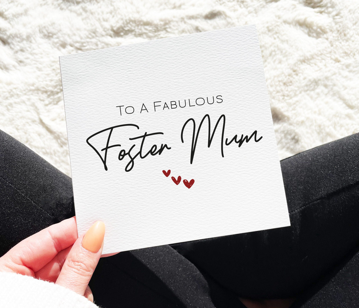 Fabulous Foster Mum Card