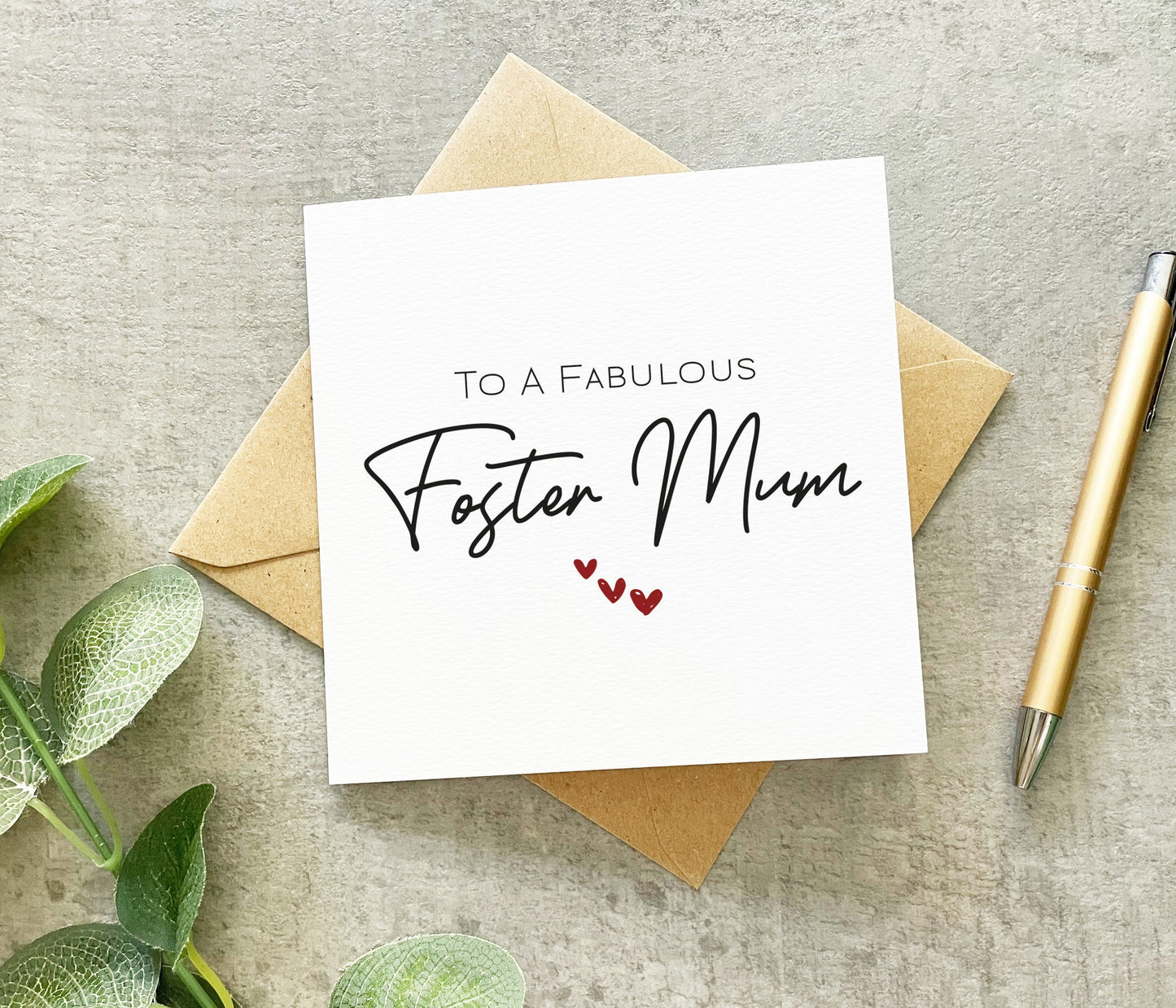 Fabulous Foster Mum Card