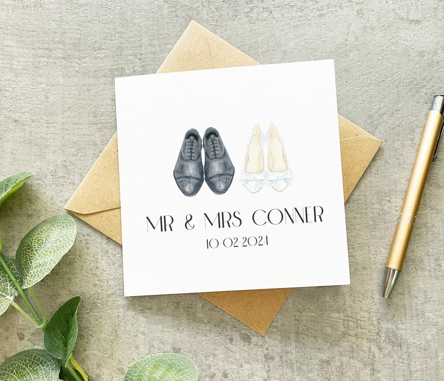 Wedding Shoes Card