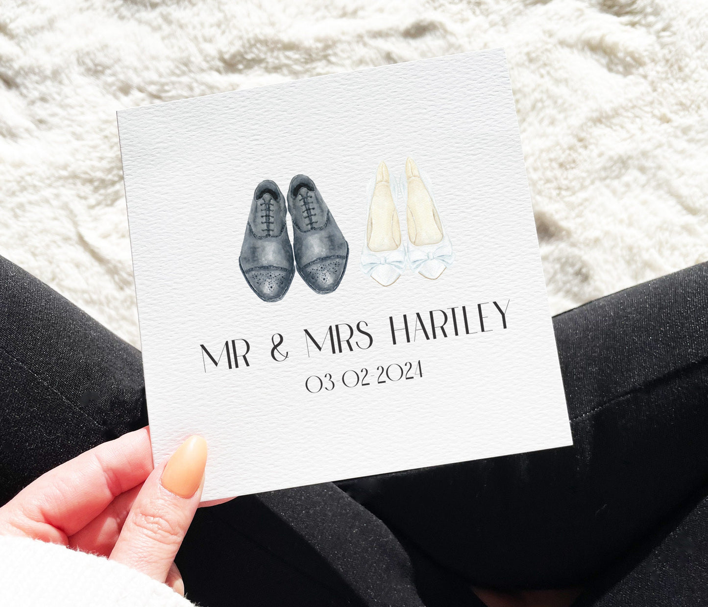 Wedding Shoes Card