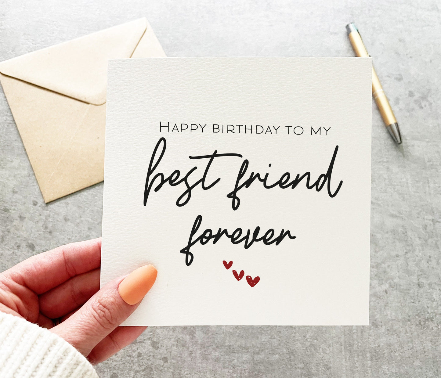 Best Friend Forever Birthday Card