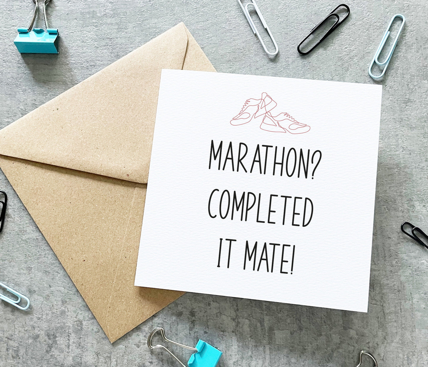 Marathon, Completed It Mate Card