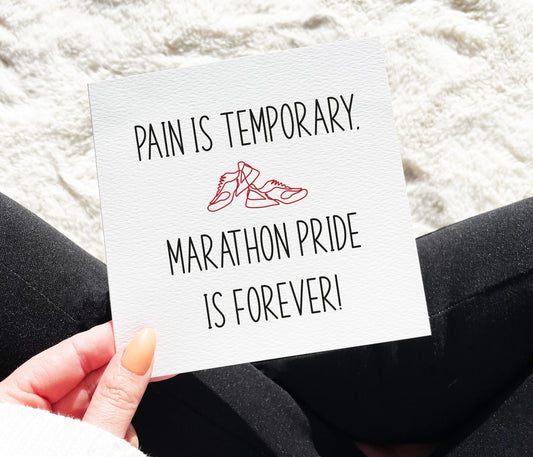 Marathon Pride Is Forever Card