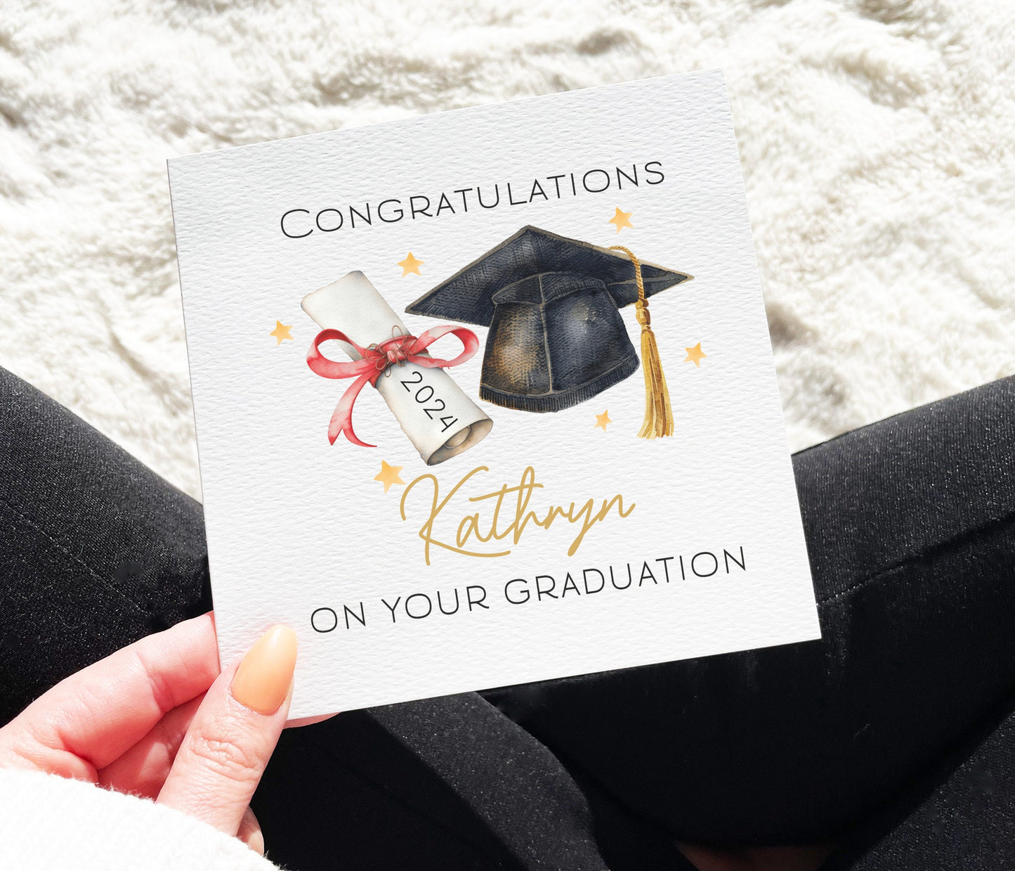 Graduation Cap Card