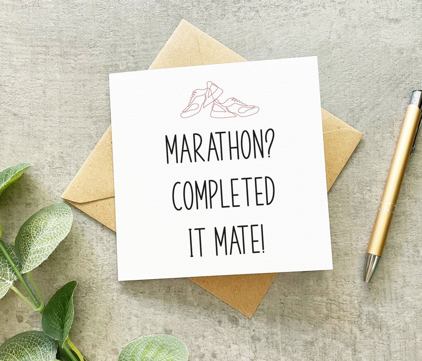 Marathon, Completed It Mate Card