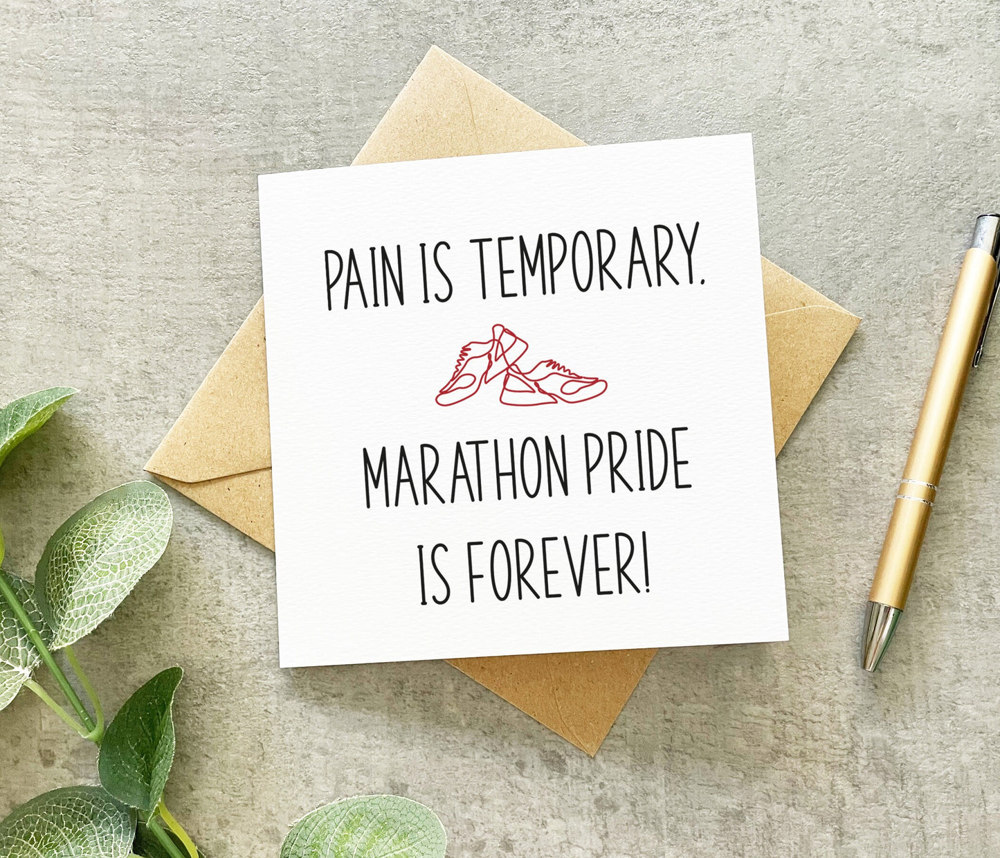 Marathon Pride Is Forever Card